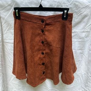 Brown skirt